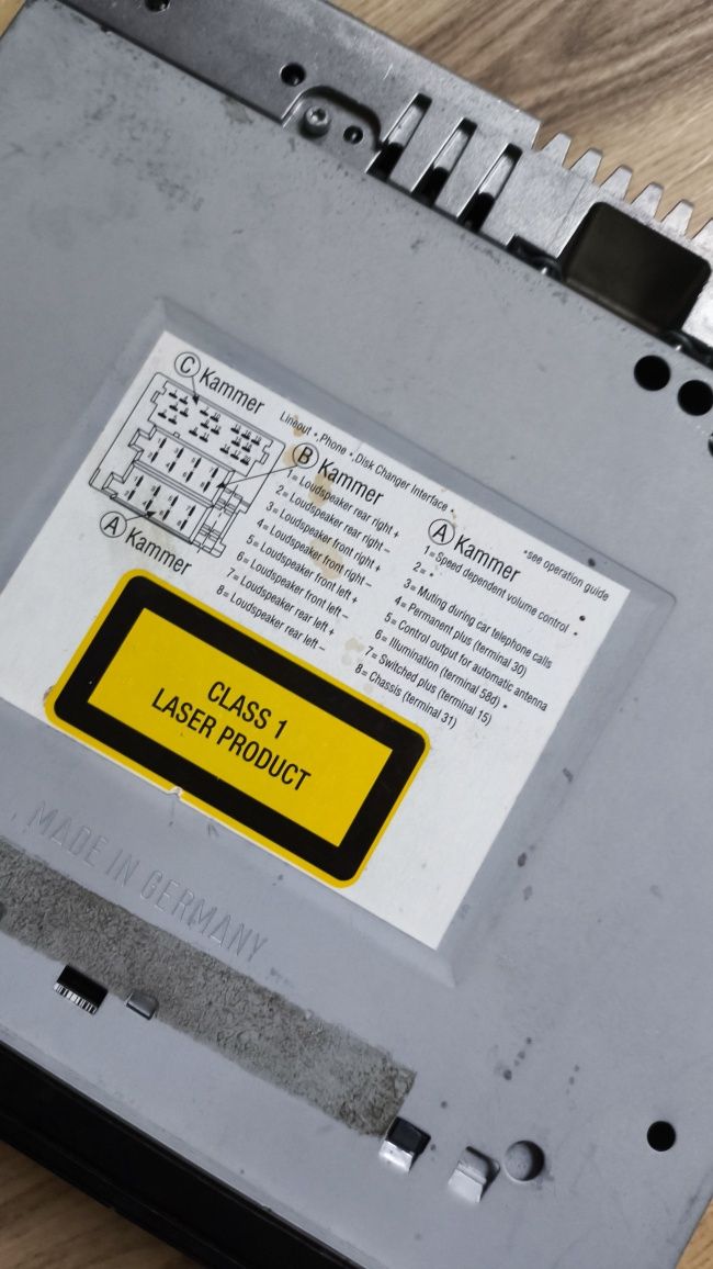 Радио ,Cd , навигация Harman/Becker Indianapolis BE 7920 с наличен код