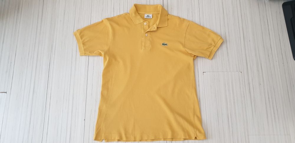 Lacoste Pique Cotton  Mens Size 3 - S - ОРИГИНАЛНА Тениска!
