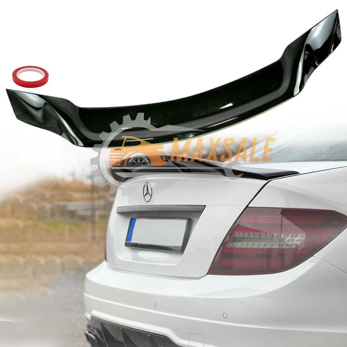 Mercedes-Benz C-class лип спойлер багажник мерцедес w204 в204 R Style