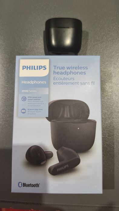 Безжични слушалки Philips TAT2236BK
