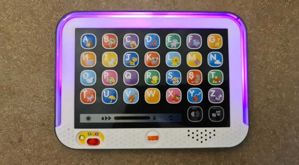 Tableta educativa cu 3 niveluri de dezvoltare Fisher Price
