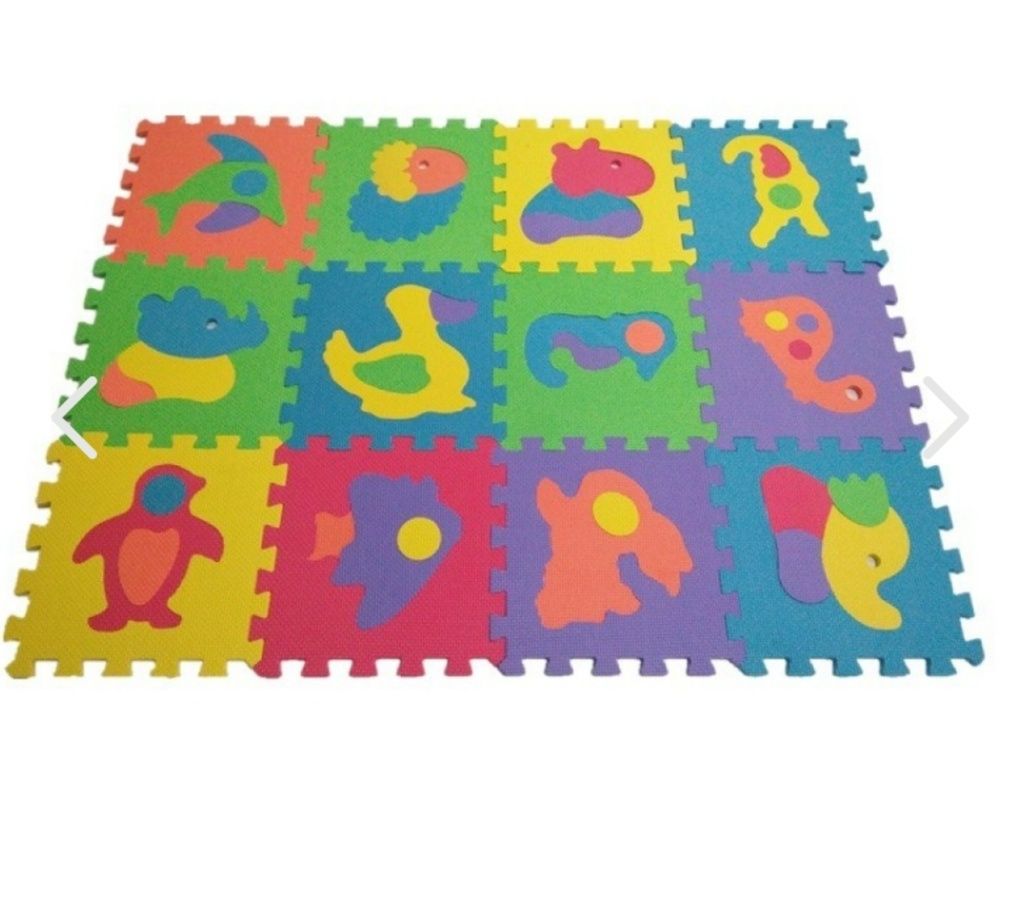 Covor puzzle eva 10 buc