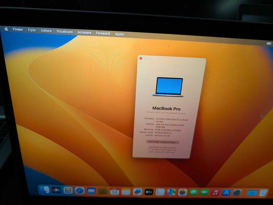 Macbook pro 13 2017