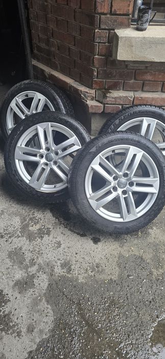 Jante Audi A4,  A6, impecabile ,17inch anvelope iarna