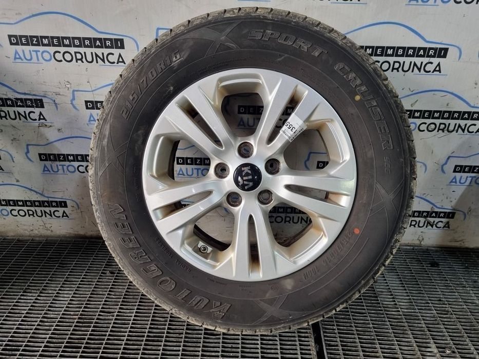Jante aliaj Kia Sportage IV 2016 - 2018 (1355) R16 Cu anvelope 6*5j et 42*5 5*114*3