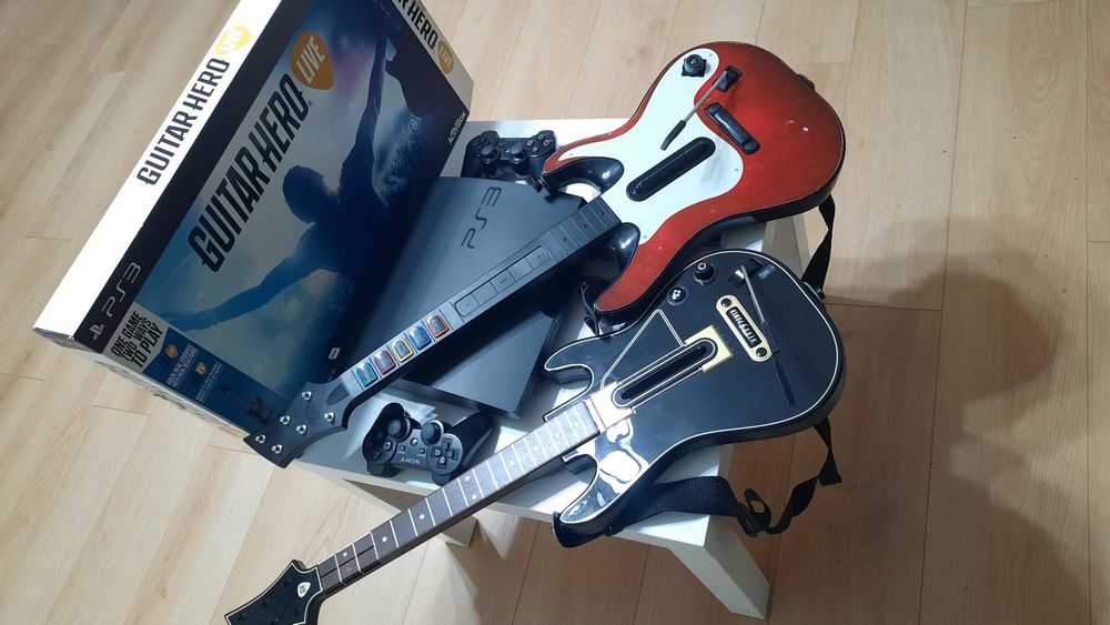 Play Station 3 +Jocuri si chitara