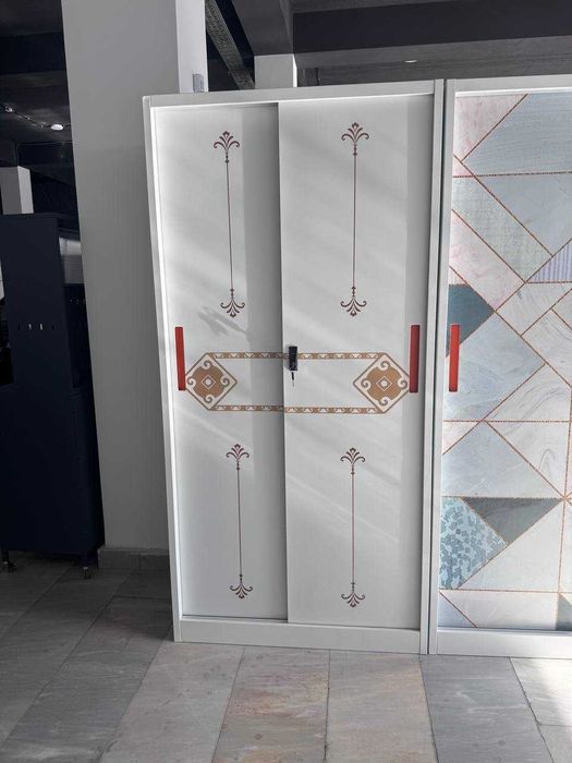 Шкаф /Naqshli kiyim javoni/ Shkaf temir / Гардероб/Xodimlar shkafi