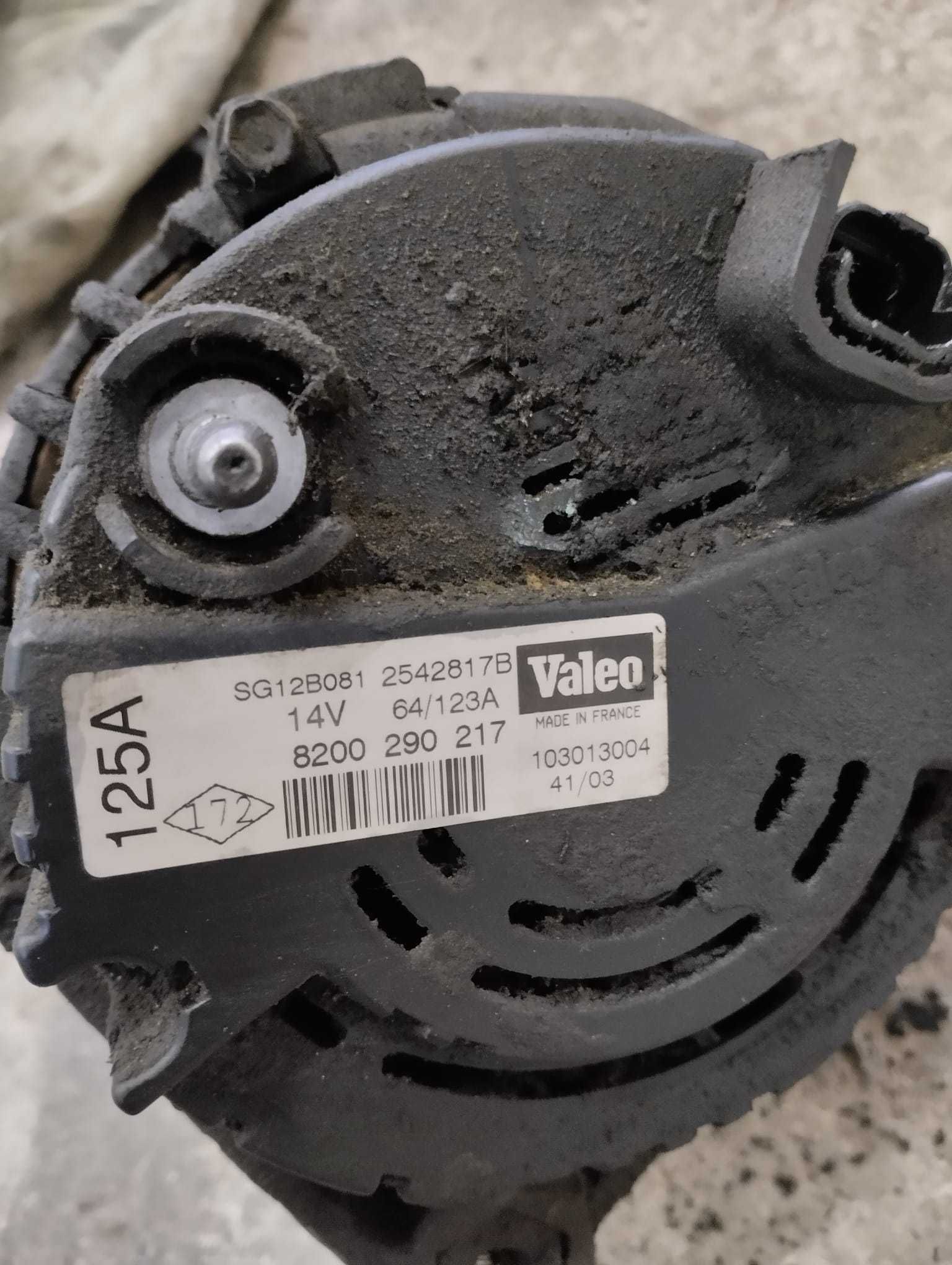 Alternator Renault Vivaro 1.9 dci, cod 8200290217