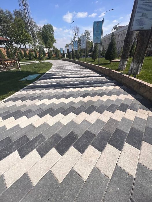Брусчатка вибропресованные