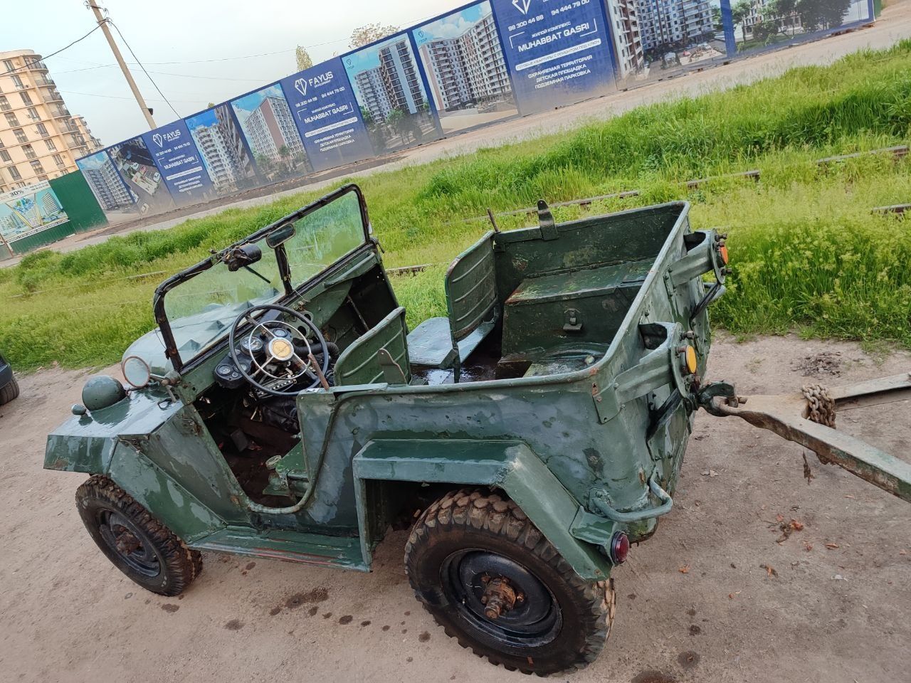 Газ 67 автомобиль на ходу свой