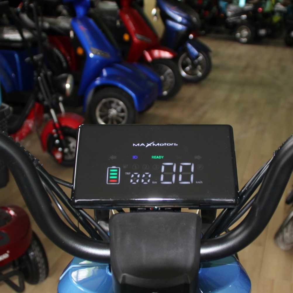 Електрическа триколка Max Motors X1 BLUE, 1500W, 20 Ah