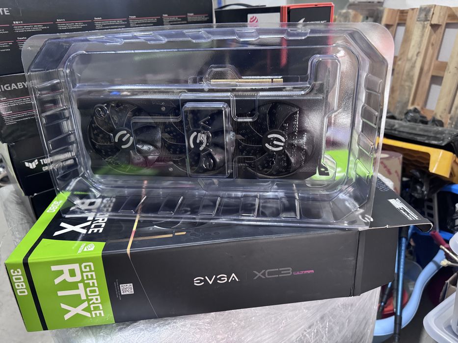 10 броя Geforce RTX 3080 видео карта