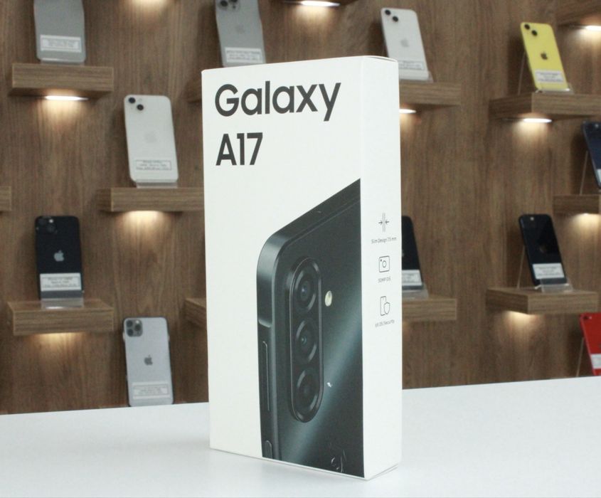 Samsung Galaxy A17, Dual SIM, 4GB RAM, 128GB, 5G, Negru