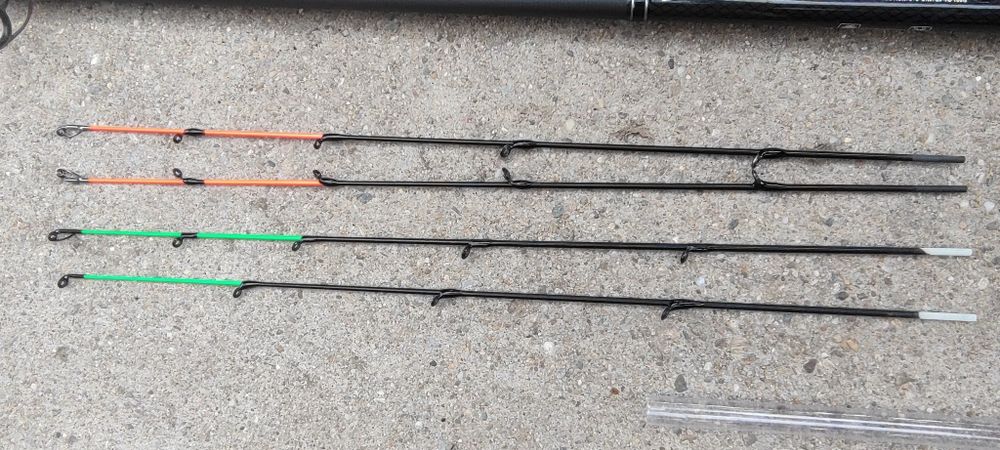 Set 2 feedere FL Falcons 3.90+ mulinete FL HP Feeder 6000
