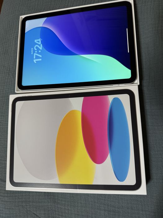 ЧИСТО НОВ:Apple IPad 11 (128 GB)Silver+Apple Pencil C и Аксесоари