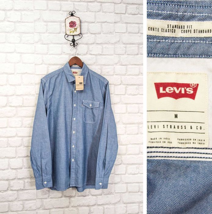 Levi's Оригинална мъжка риза Размер М НОВА