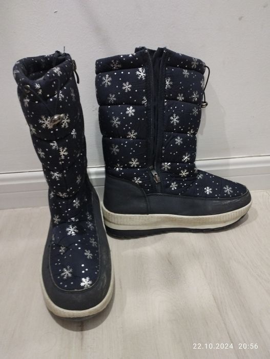 Сапоги зимние женские, почти новые 39 размер