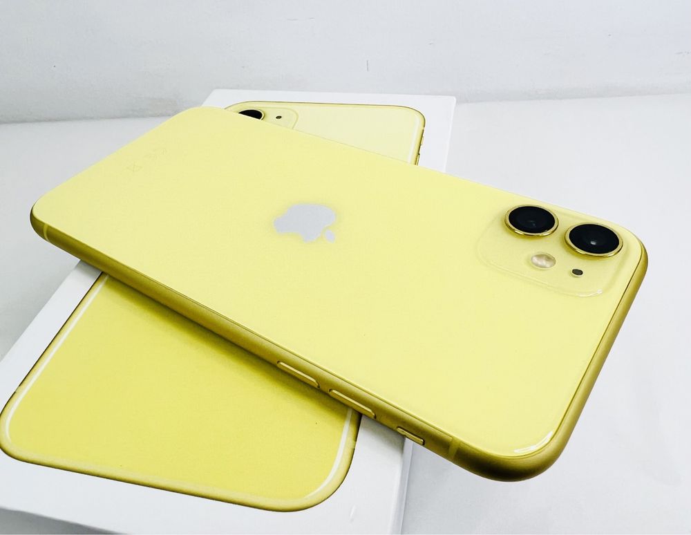 Apple iPhone 11 256GB Yellow 91% Батерия! Гаранция!