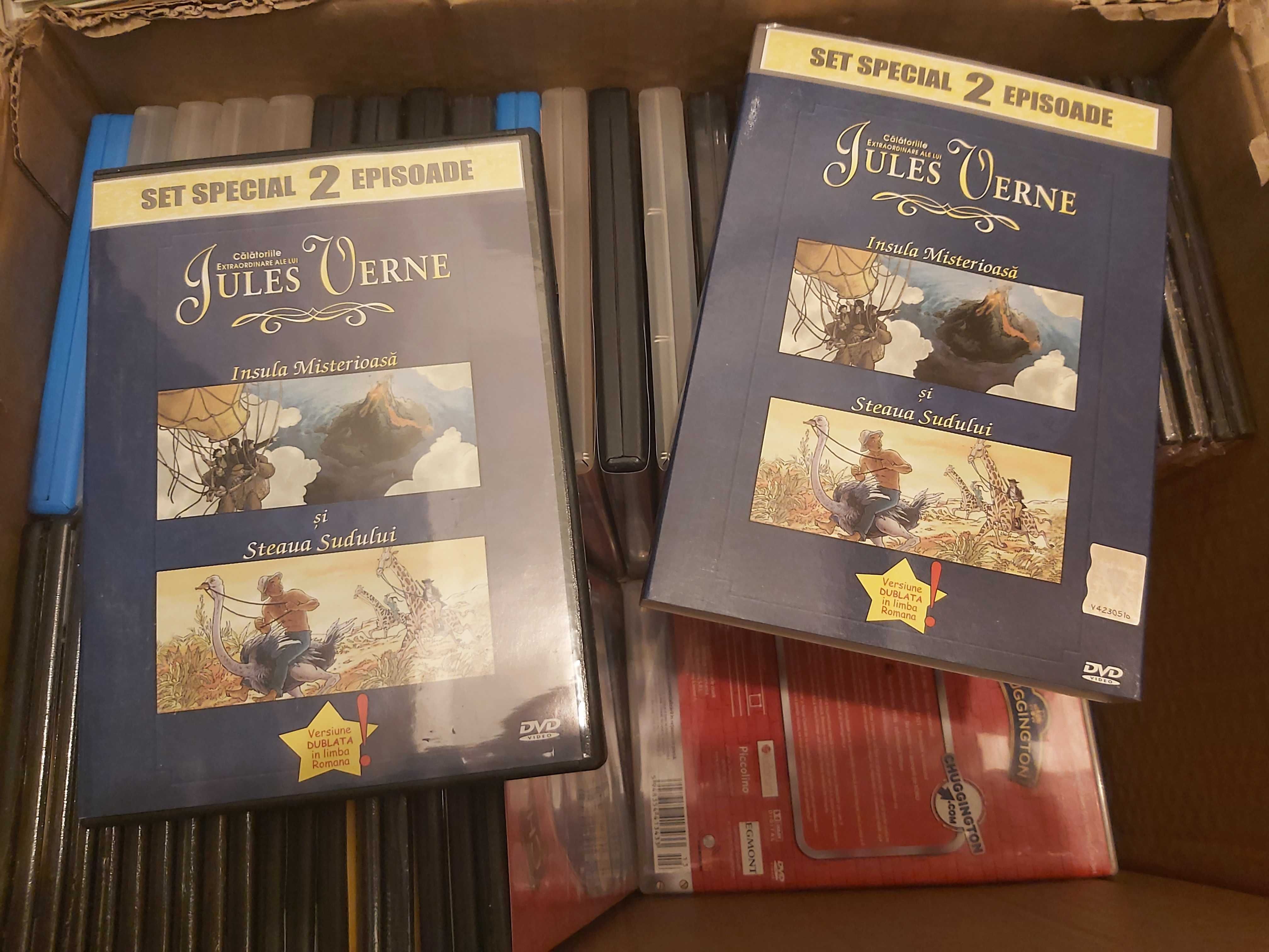 Desene animate DVD - Jules Verne (2 episoade) disc original