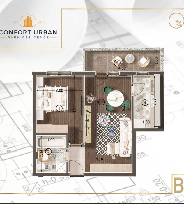 Apartament 2 camere sos salaj pucheni