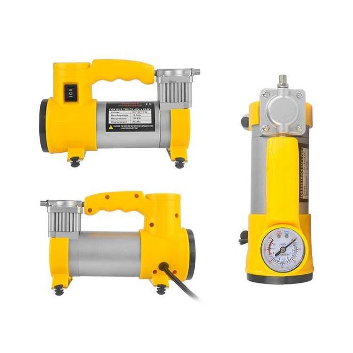 Компресор за кола 12V с фенерче – T135
