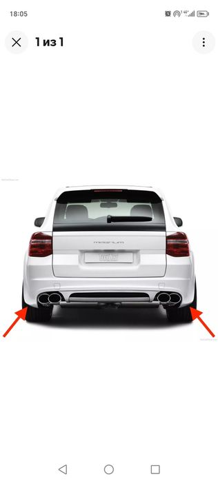 Porsche cayenne 957 Techart