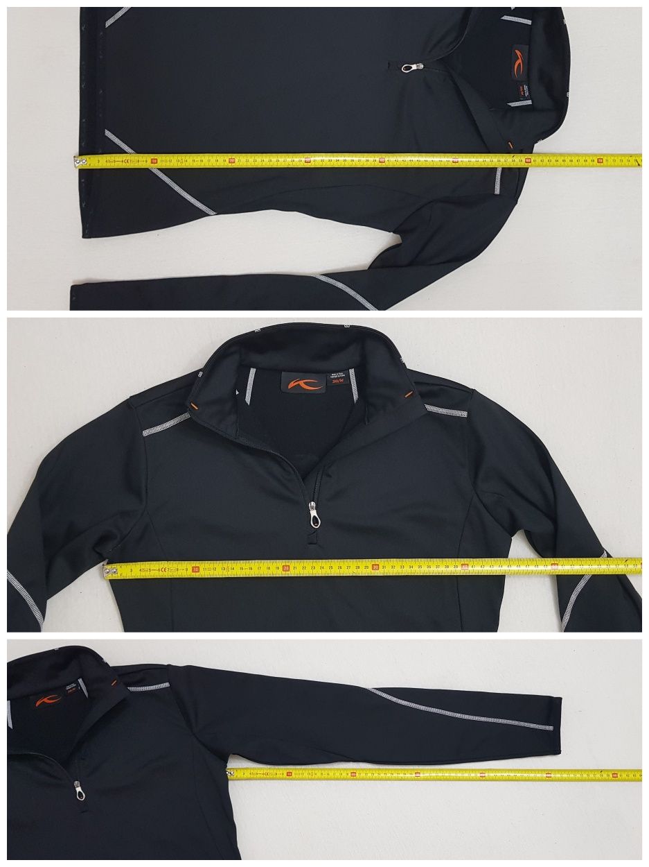 Bluza termica Kjus Baselayer schi cu fermoar scurt, nr 38 sau M (lady)