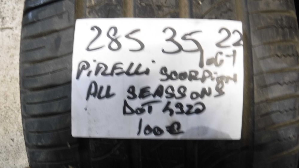 285 35 22 iarna all seasons Pirelli Scorpion DOT 4920