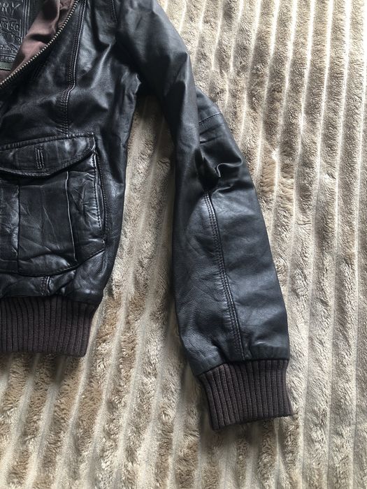 Дамско кожено яке Superdry
