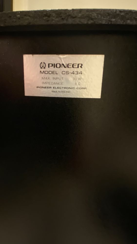 Boxe Pioneer CS-434