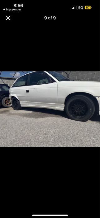 Opel Astra f GSI пакет на части