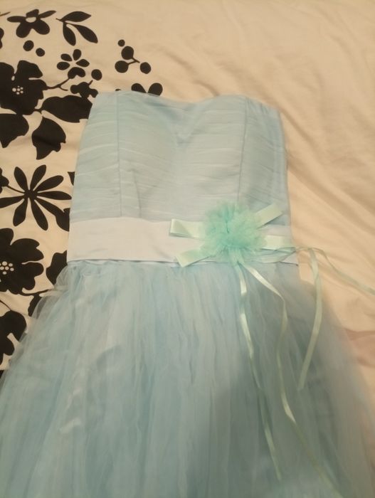 Официална рокля с тюл