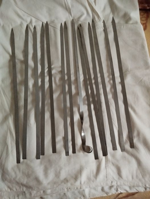 Палочки для шашлыка, стальные