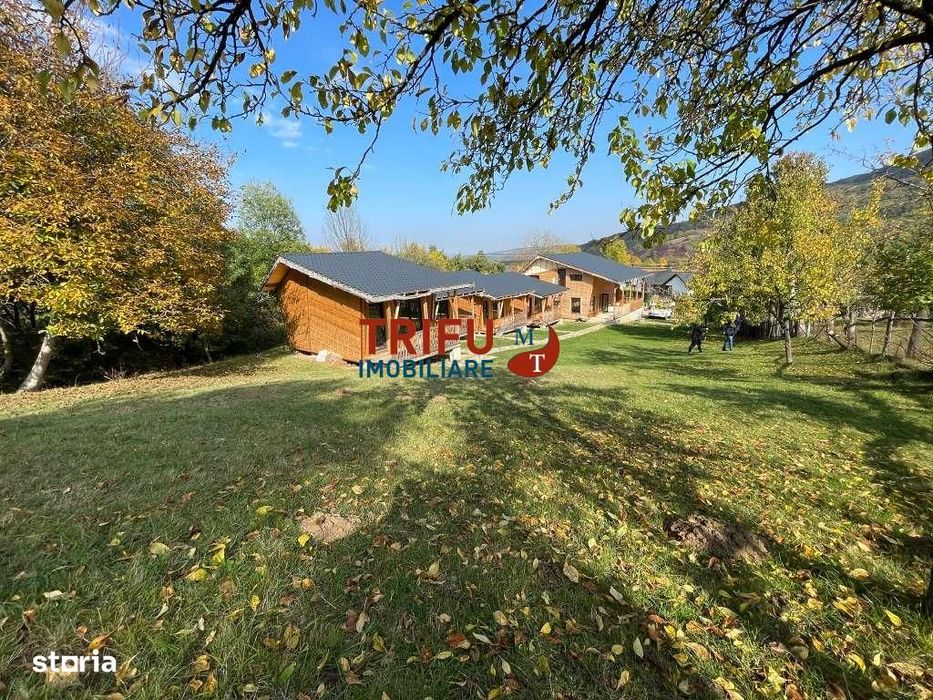 Super Oferta Complex turistic cu 5 cabane de vânzare în comuna Pianu