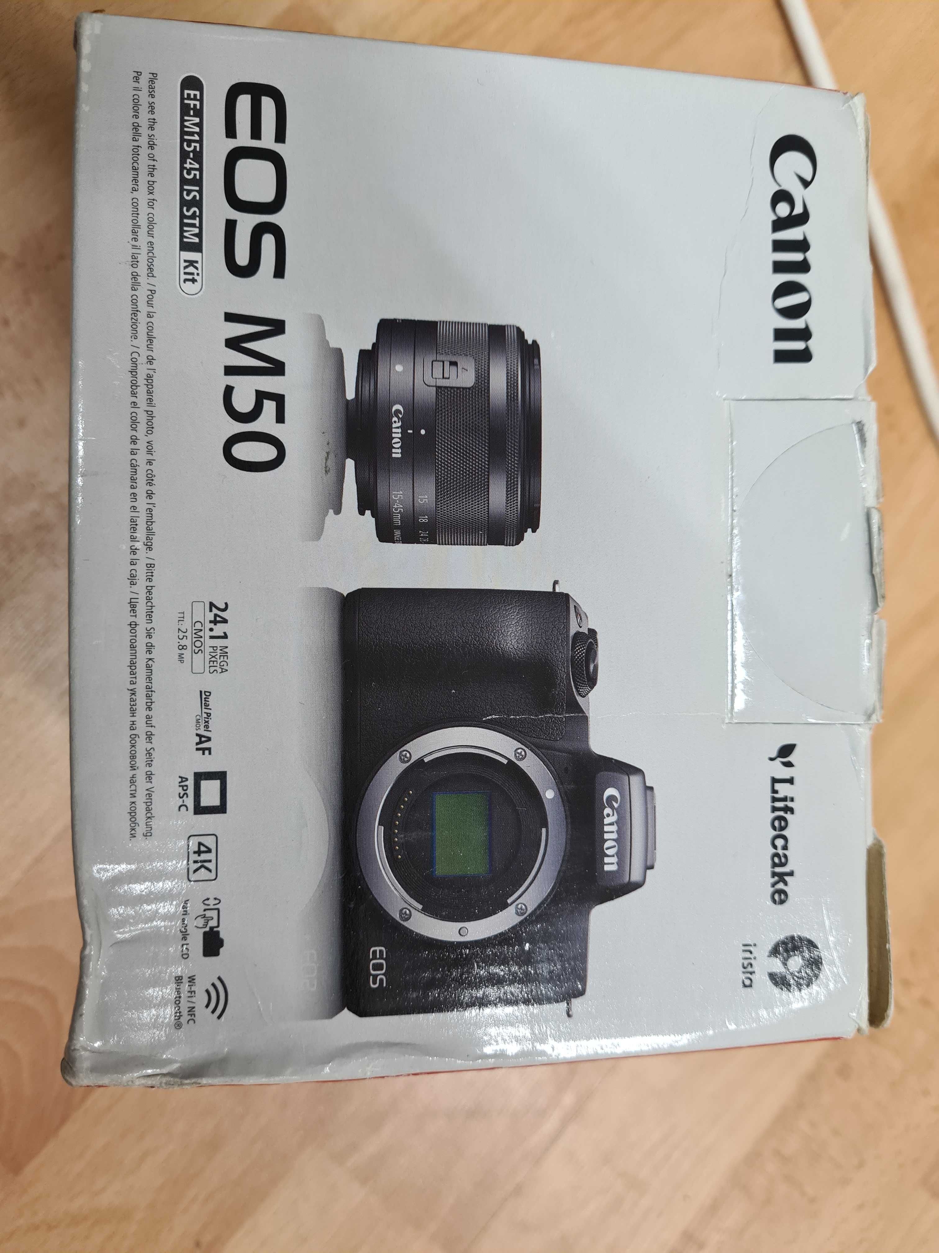 Canon EOS M50 kit,nou