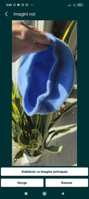 Basca fetite din lana