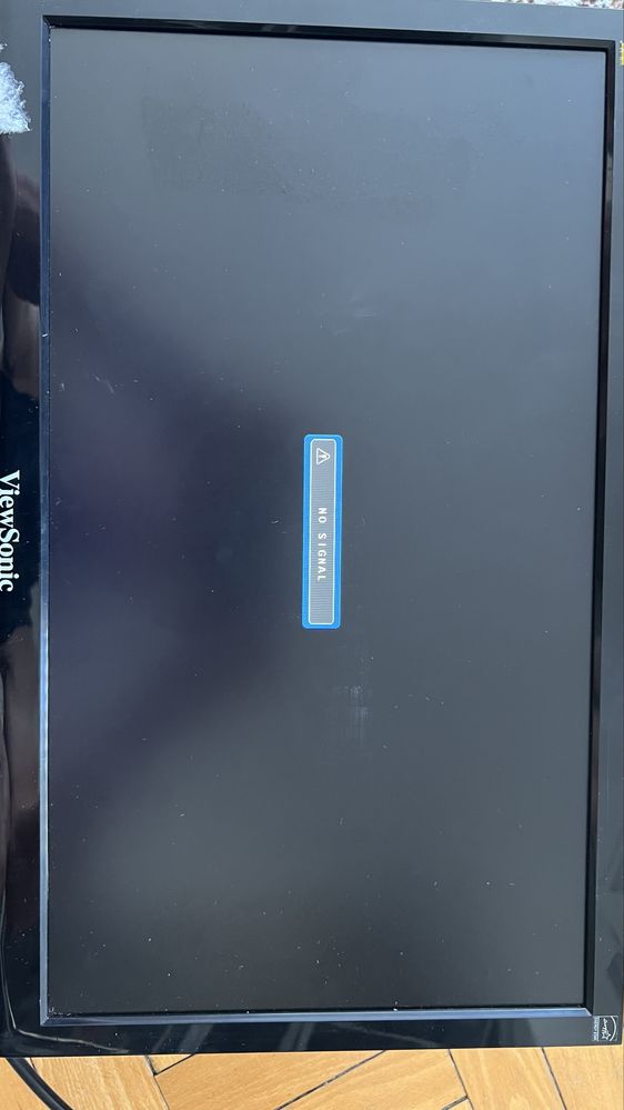 Full hd HP ViewSonic VA1912a-LED, 21,5-inch 54,6 cm, работещ