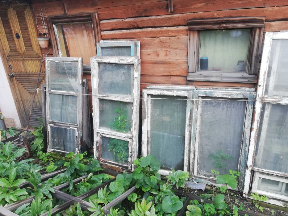 Продам бу оконные рамы 55 шт