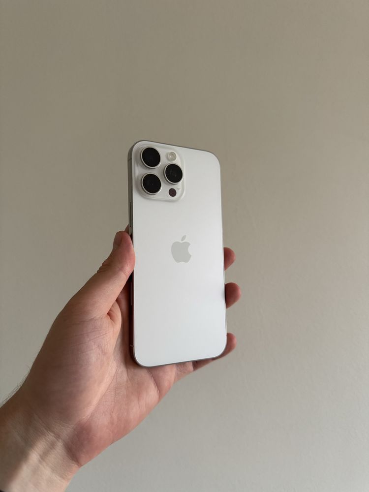 iPhone 16 Pro Max 256gb White 100%