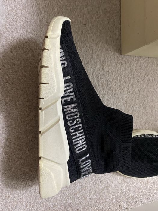 Ghete ciorap Love Moschino