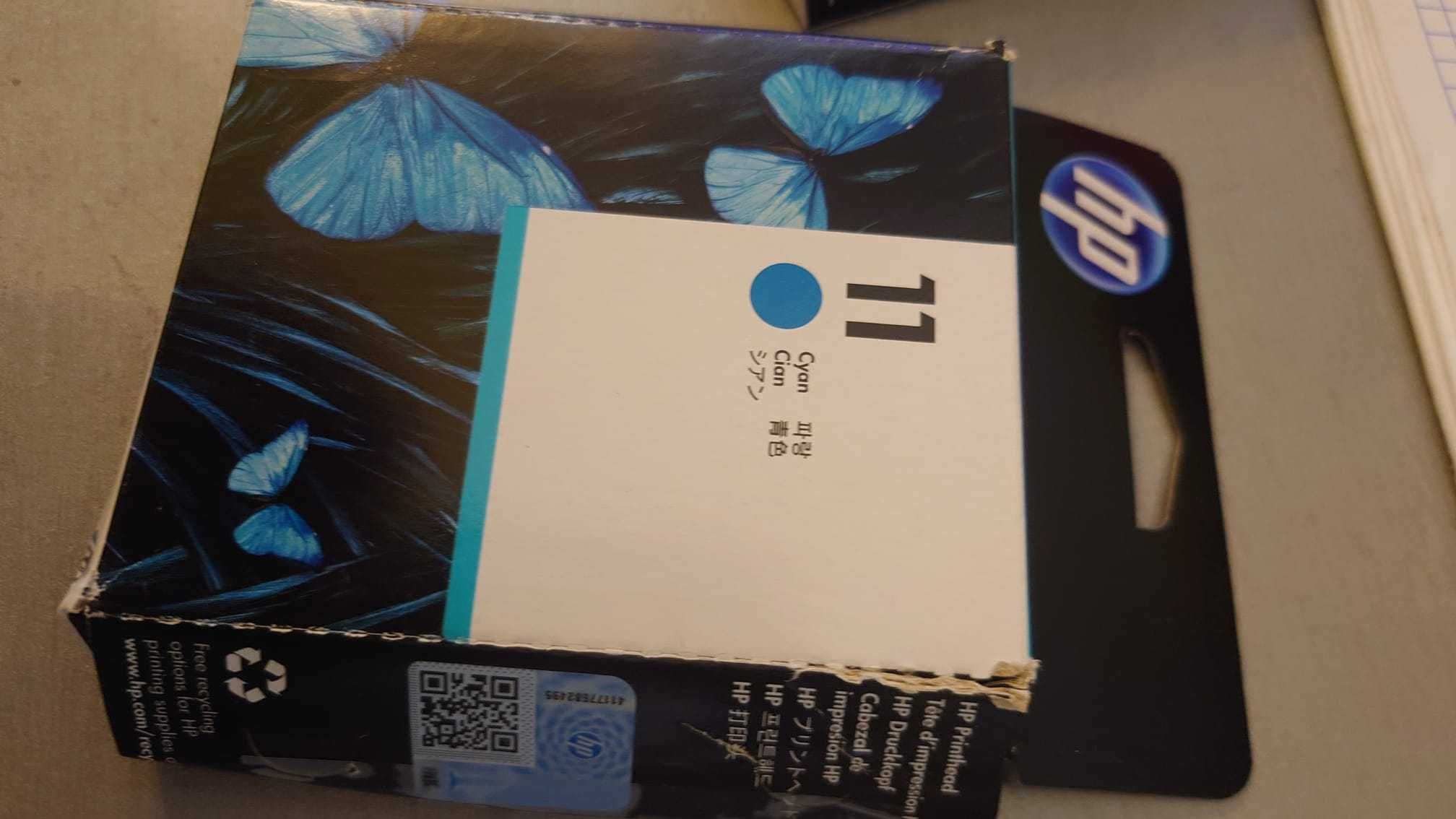 HP 11 capete scriere originale color