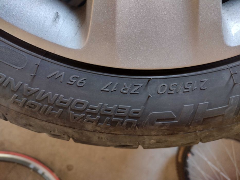 2 roti vară Opel Astra j