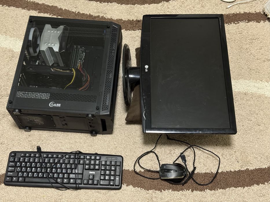 Игровой ПК на 1050ti + Монитор