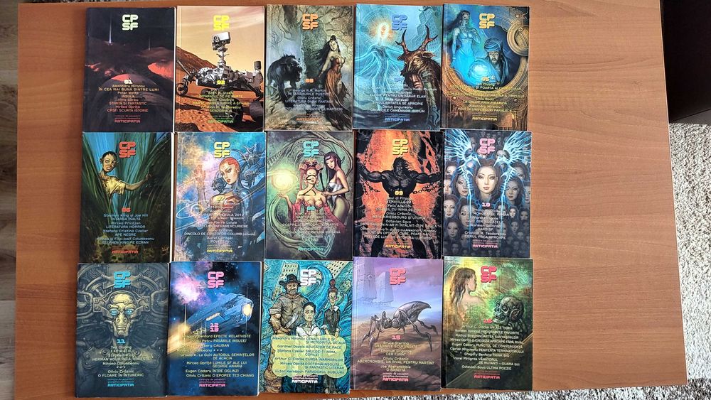 CSPF - Colectia de povestiri SF,  Nemira, 33 numere, complet