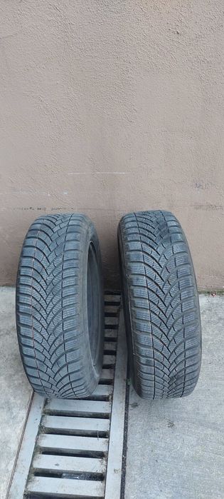 2 бр. Зимни гуми SEMPERIТ 185/60/15, DOT 2223, с джанти - за VAG