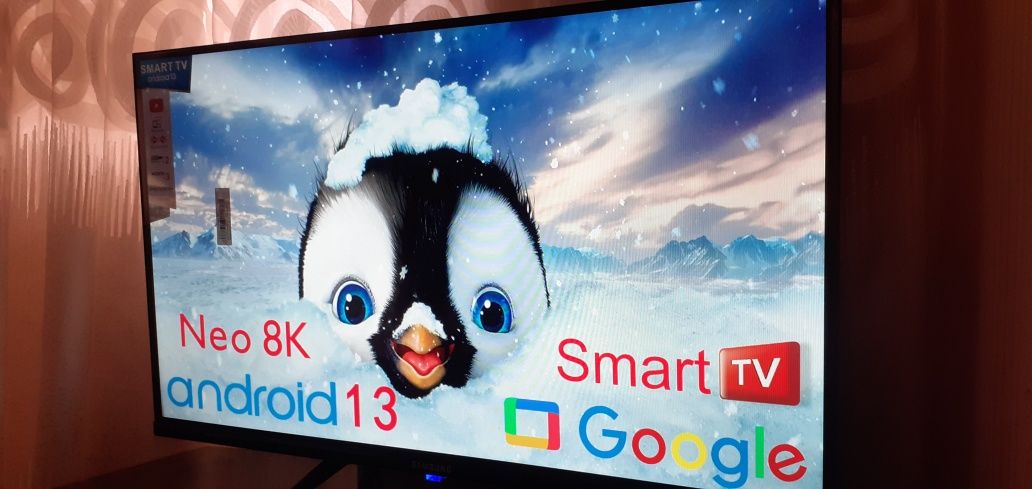Телевизор смарт 43 " 50 " 55 " 65 " 75 " 85  Smart Tv FUH