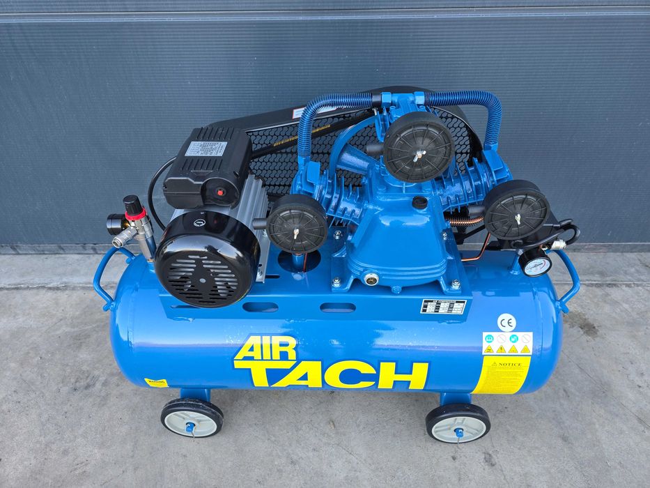 2025 Компресор за въздух - 100 литра 3.0 kW, 4 hp 8 bar.480л/м