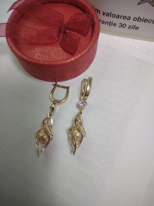 Cercei aur 14k (efn)