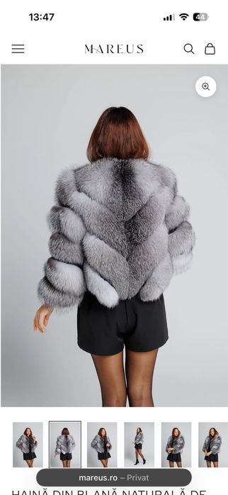 Blana vulpe argintie