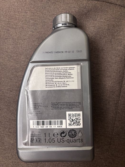 Ulei motor 5w-30 MB229.51